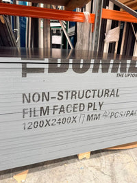12mm formply film face plywood, 2400x1200mm sheet