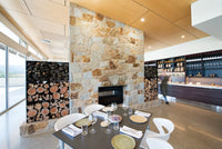 Austral AB22 hoop pine plywood panelling detail - Chrismont project
