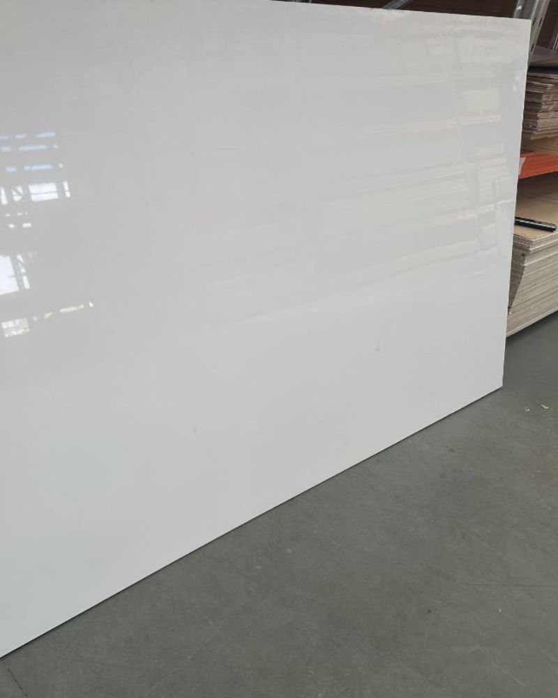 Single Sided White Gloss Caravan Lining 3.2mm
