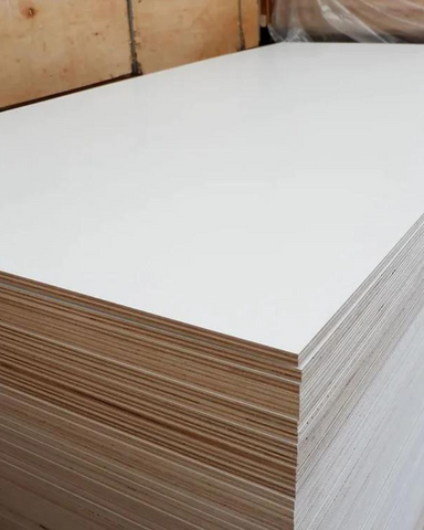 Double Sided White Stipple Light Weight Plywood