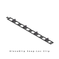 KlevaKlip Snap-Loc clip fixed to joist