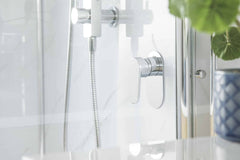 Mr Wet Wall Wet Area Panels - White Carrara Marble Gloss