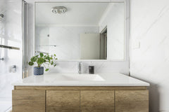 Mr Wet Wall Wet Area Panels - White Carrara Marble Gloss