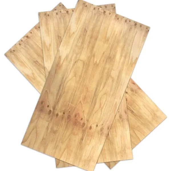 "Non-structural plywood used for interior wall panels