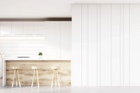 easyGROOVE Random panels installed vertically and horizontally on an interior wall