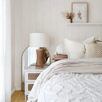 easyREGENCY 150mm groove internal wall lining panel in a bedroom