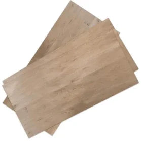 Close-up of hardwood veneer core in F22 structural bracing plywood