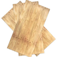 Close-up of C face grain on hoop pine structural plywood